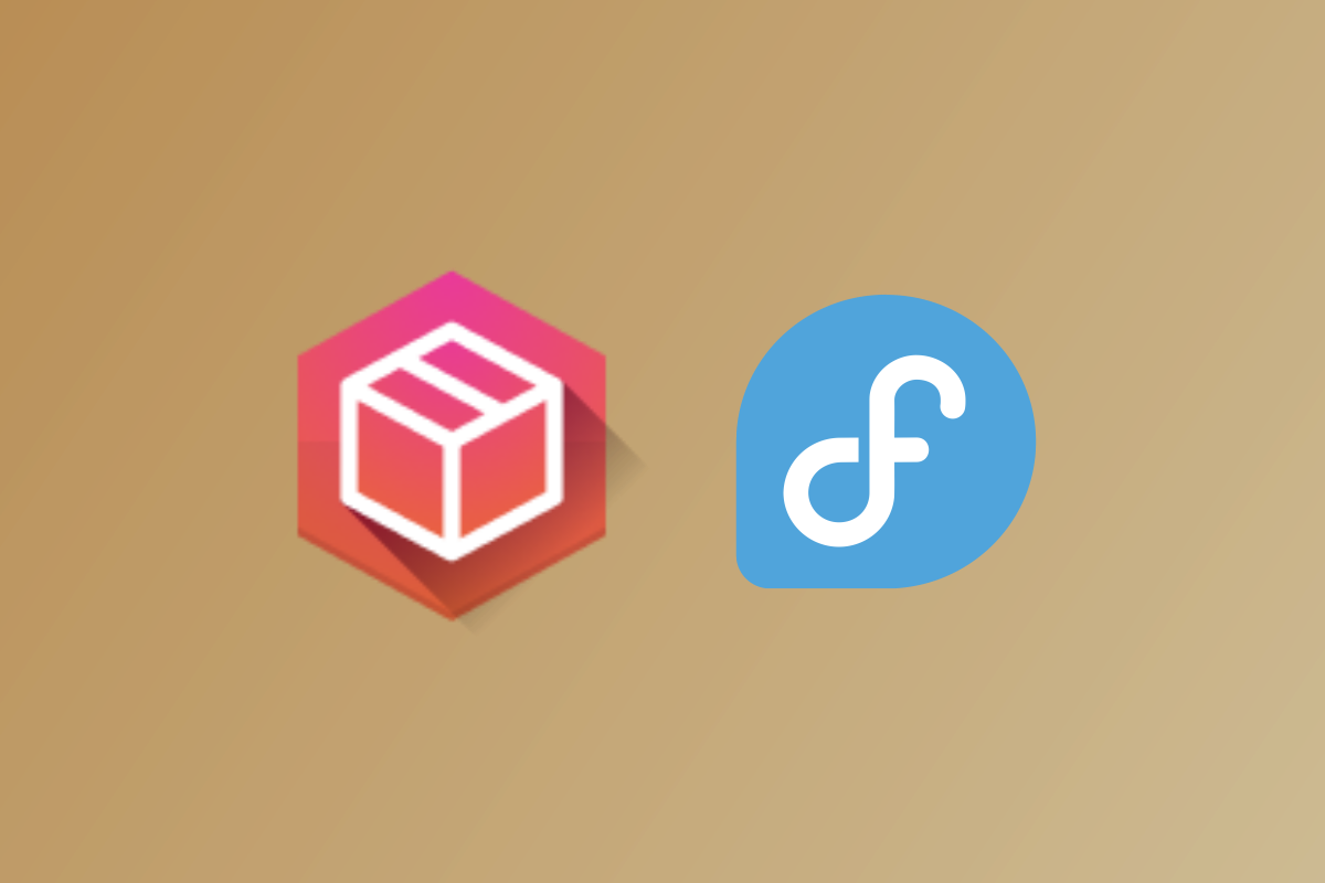 Logos de dnfdragora y Fedora