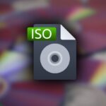 Un icono de archivo ISO